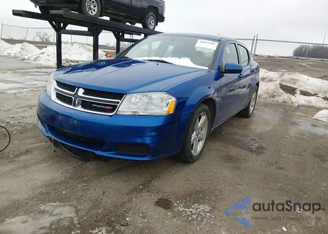 2012 Dodge Avenger Sxt z USA, uszkodzony, nr VIN 1C3CDZCB3CN227696